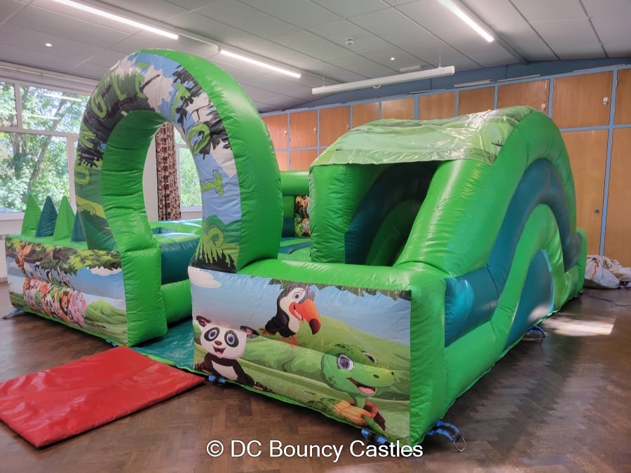 Jungle Theme - Bouncy Castles, Inflatables and softplay hire in ...